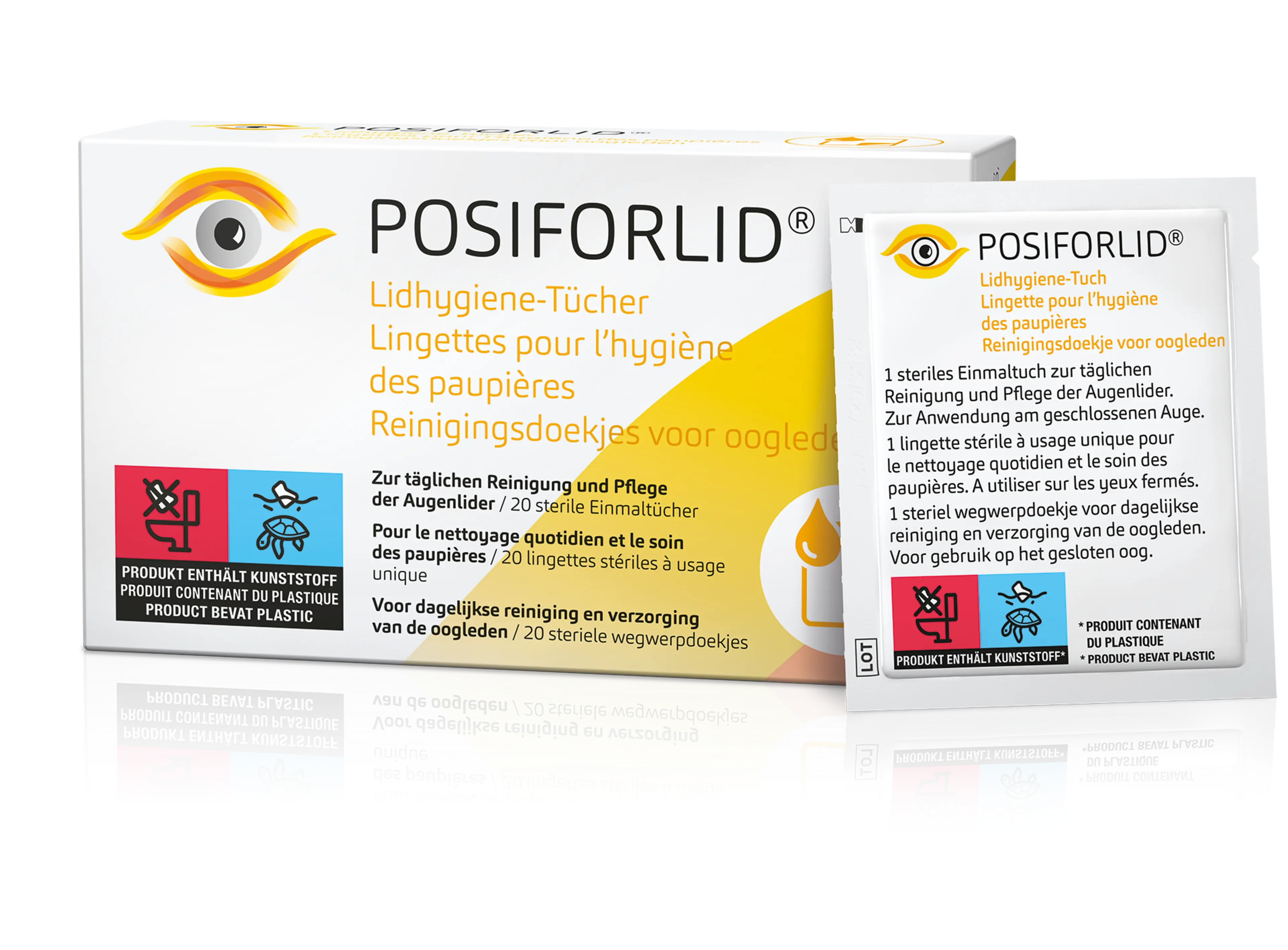 Posiforlid� Reinigungstuch Augenlid