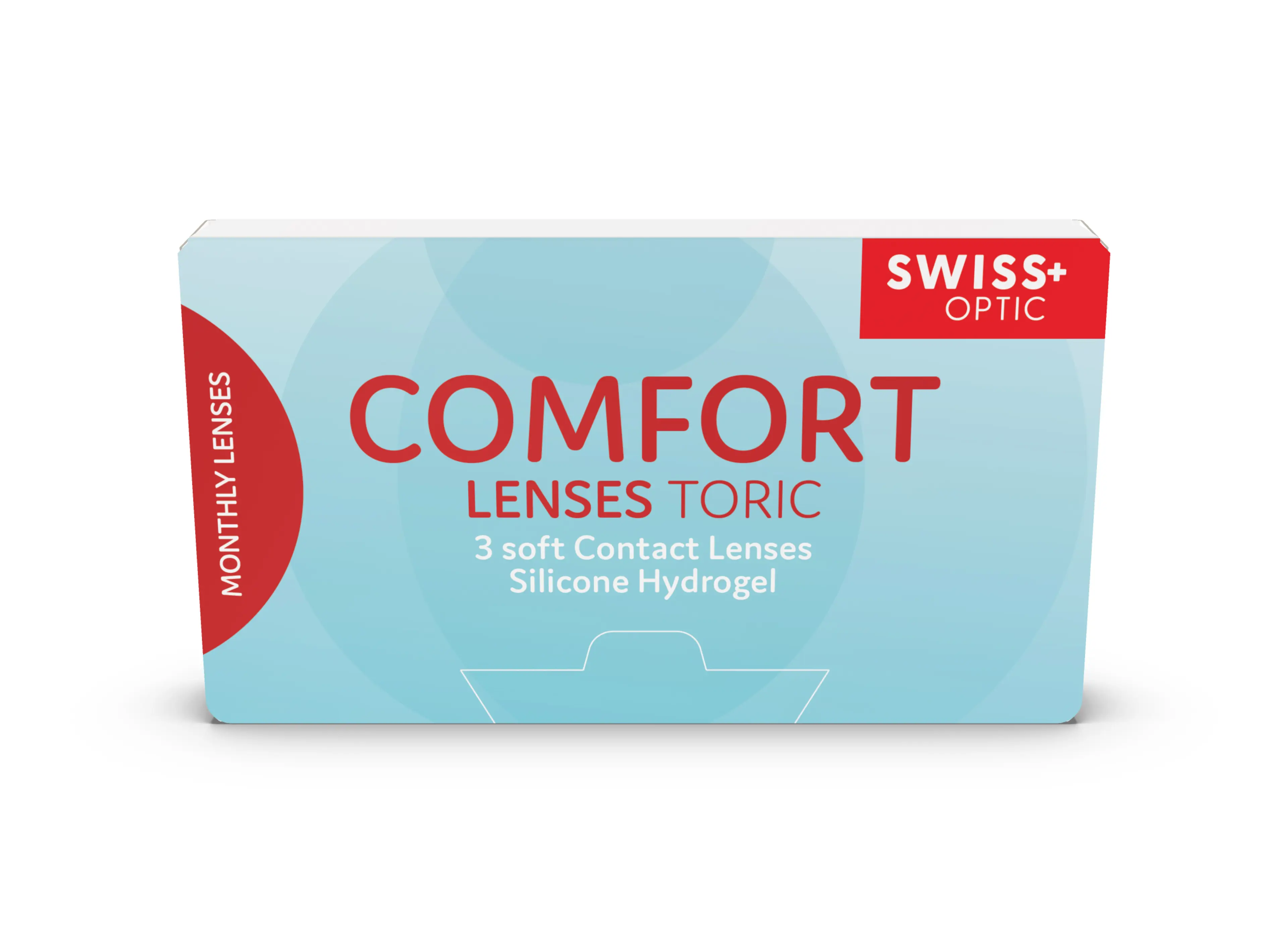 Swiss+ Optic Monthly Comfort Toric 3Pk